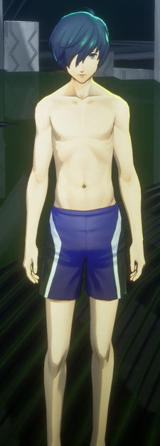 主人公の水着